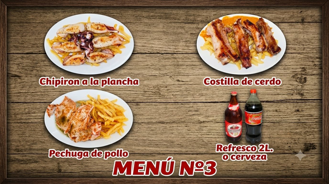 Menu No3