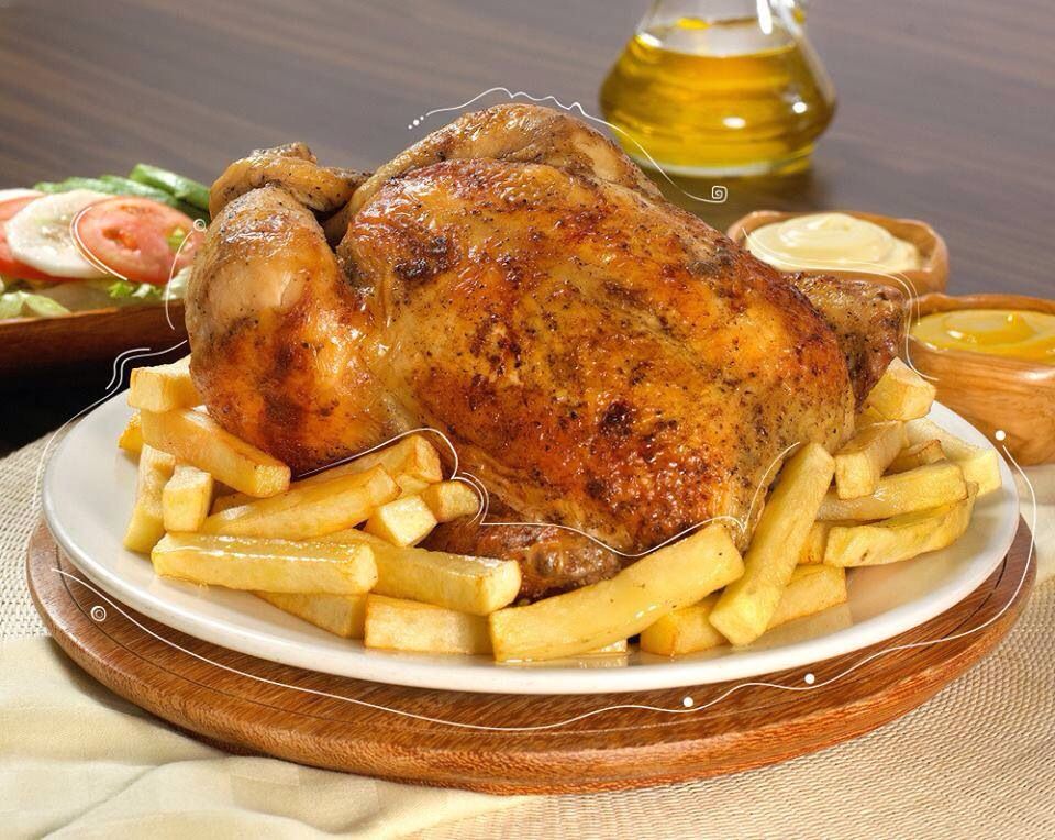 Medio Pollo Asado